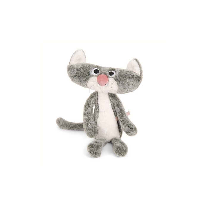 Moulin Roty L'ecole des loisirs - Chaplapla de Chien Pourri / Flat Cat Soft Toy
