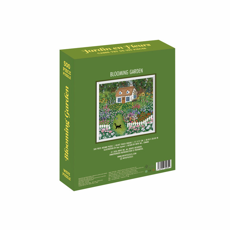 WEVE Puzzle: Blooming Garden - 500 Piece Puzzle