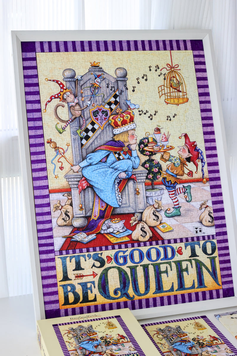 WEVE Puzzle: It's Good to be Queen - 1000 Piece Puzzle