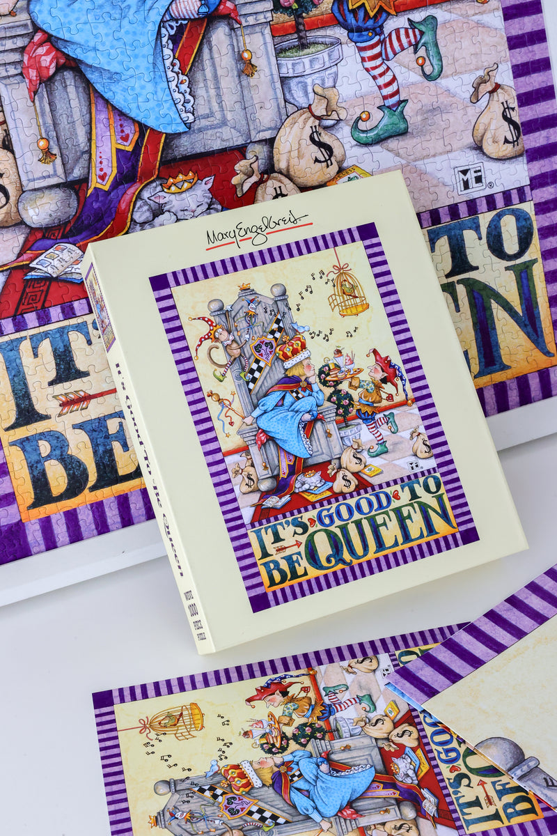 WEVE Puzzle: It's Good to be Queen - 1000 Piece Puzzle