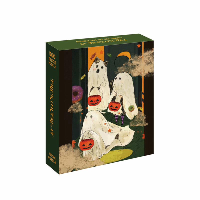 WEVE Puzzle: Trick or Treat - 500 Piece Puzzle
