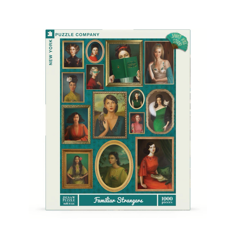 New York Puzzle - Familiar Strangers 1000 Piece Puzzle