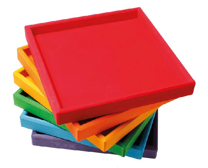 Grimm's - Frames, Wooden Rainbow Set (6PCS)