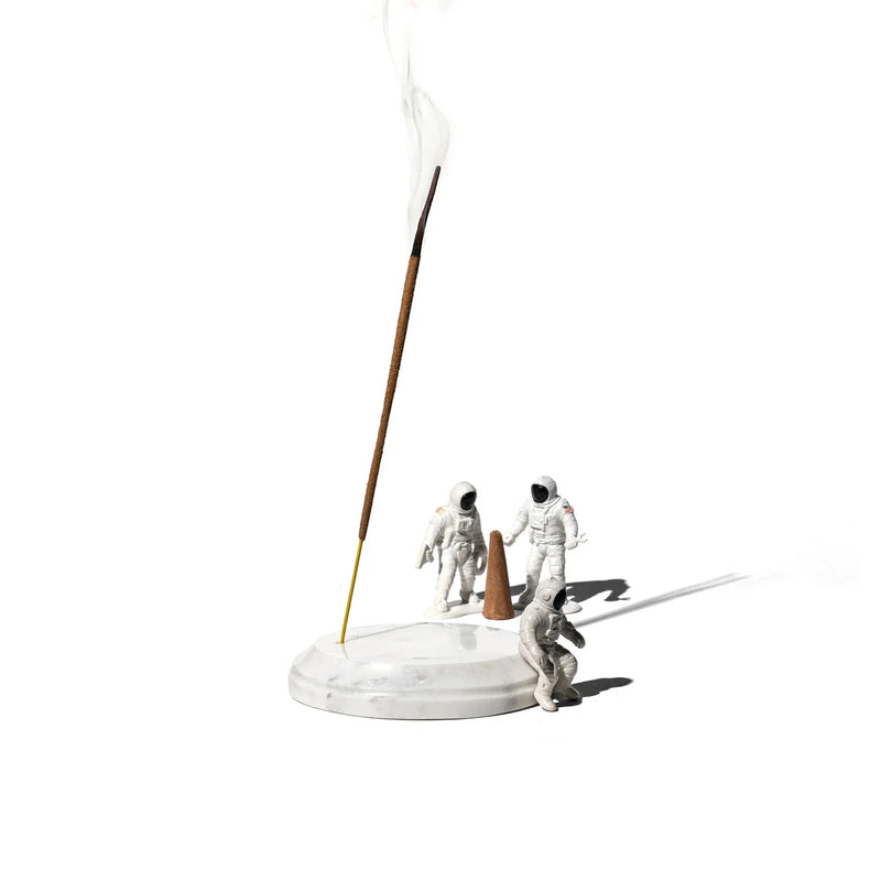 PUEBCO Marble Incense Holder Oval