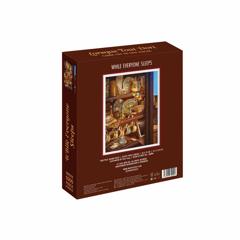 WEVE Puzzle: While Everyone Sleeps - 1000 Piece Puzzle