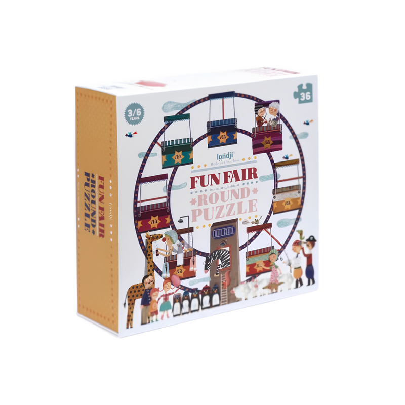 Londji Fun Fair Round Puzzle