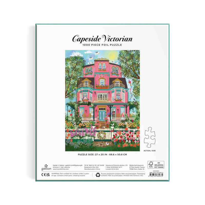 Galison: Capeside Victorian 1000 Piece Puzzle