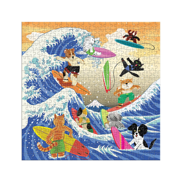 Galison: The Great Surf 500 Piece Puzzle