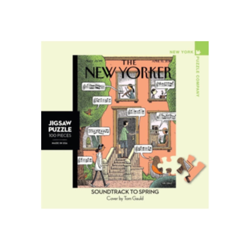 New York Puzzle - Soundtrack to Spring Mini 100 Piece Puzzle