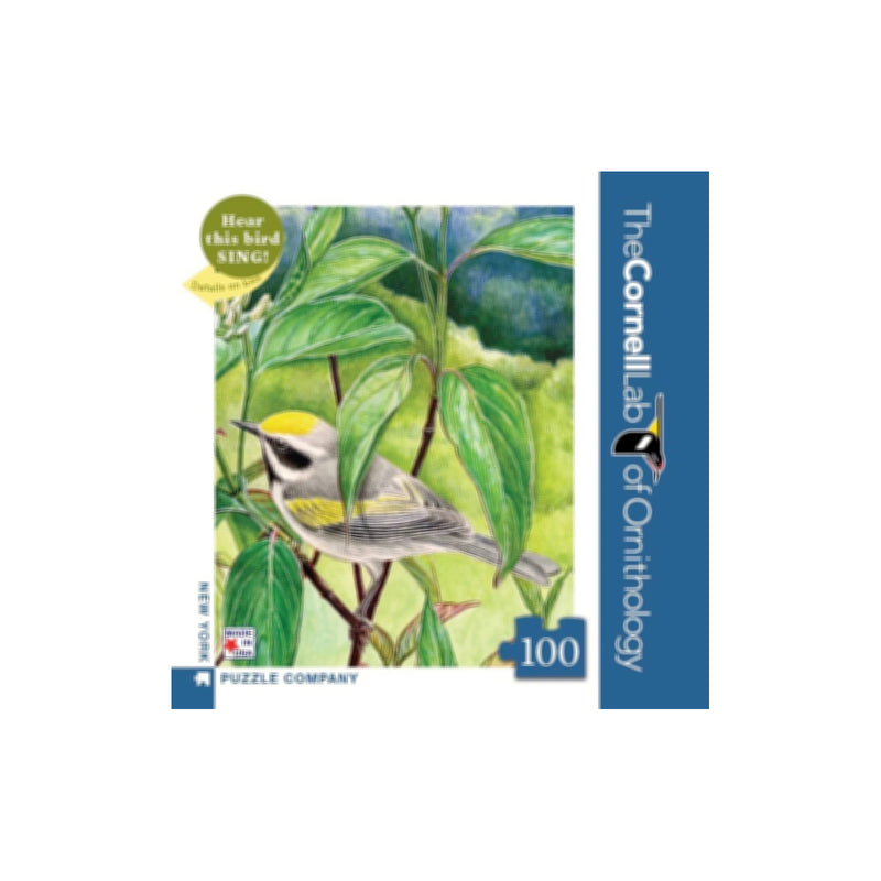 New York Puzzle - Golden-winged Warbler Mini 100 Piece Puzzle