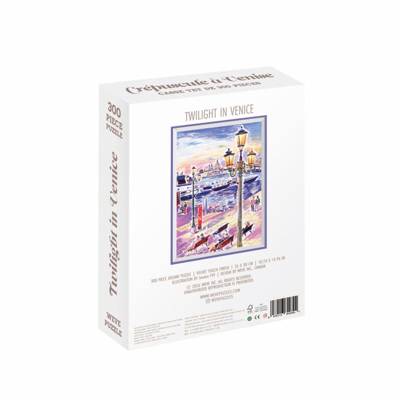 WEVE Puzzle: Twilight In Venice - 300 Piece Puzzle