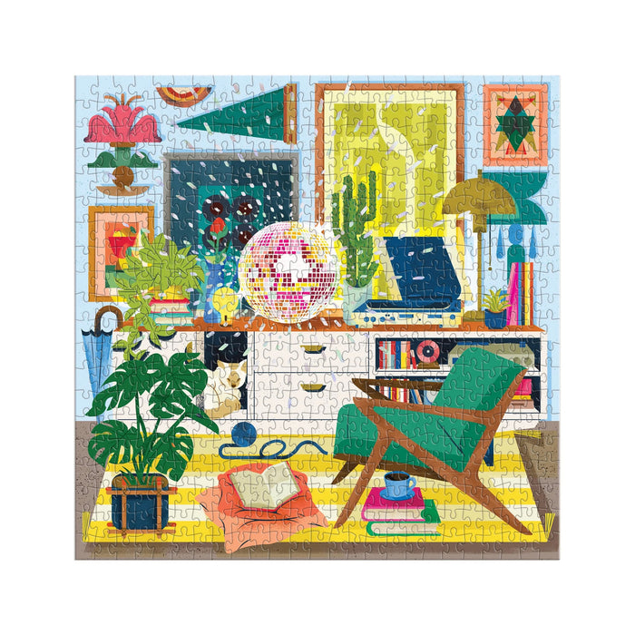 Galison: Disco Life 500 Piece Foil Puzzle