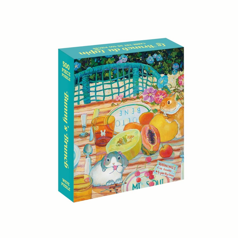 WEVE Puzzle: Bunny's Brunch - 500 Piece Puzzle