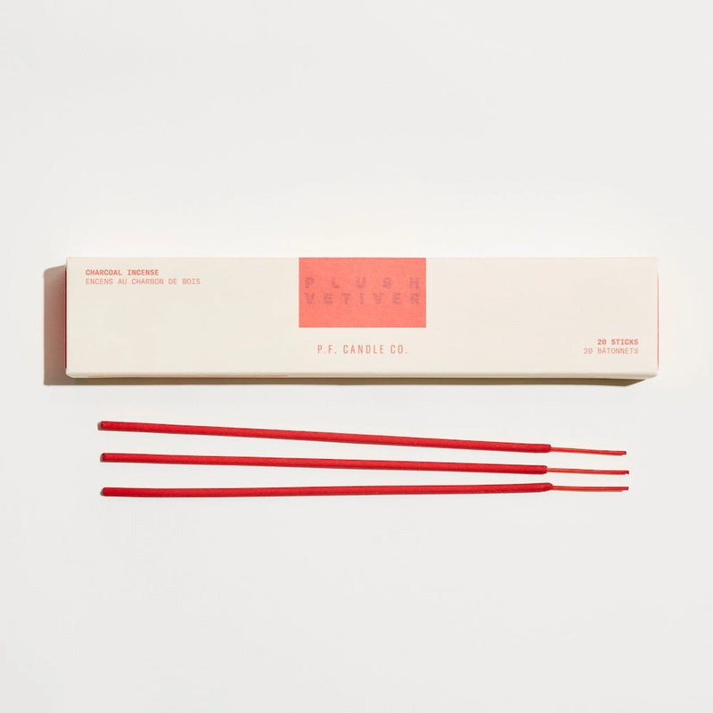 P.F. CANDLE CO. Plush Vetiver– Hi-Fi Incense Sticks