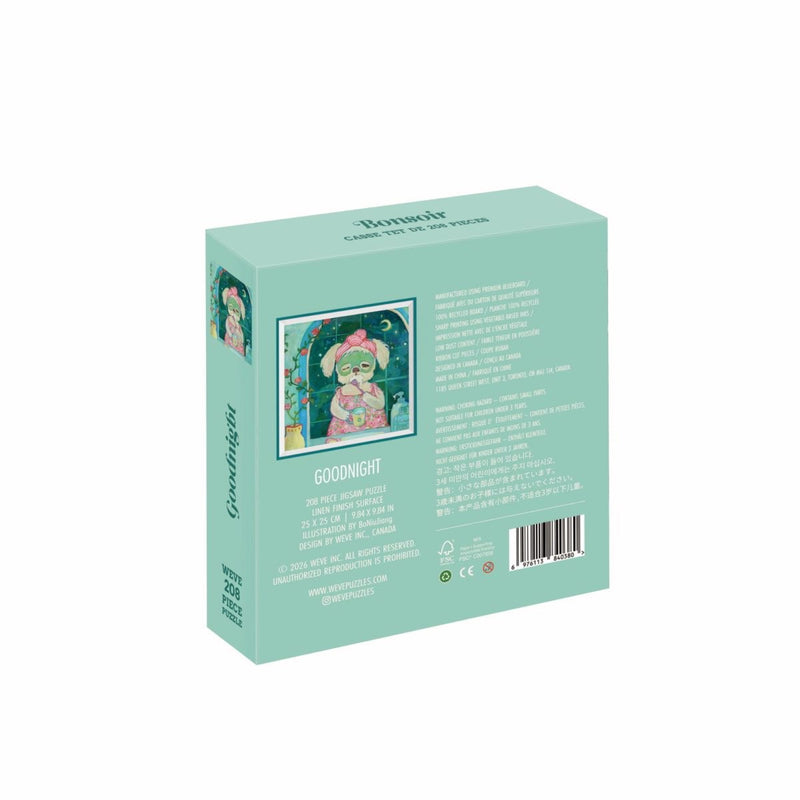 WEVE Puzzle: Goodnight - 208 Piece Puzzle