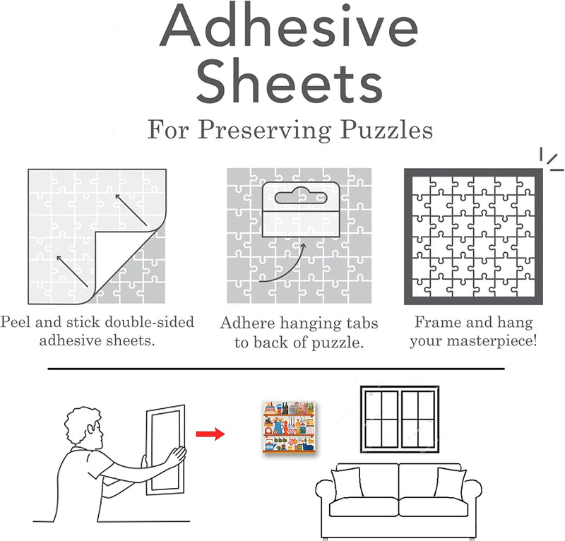 Galison - Adhesive Puzzle Sheets