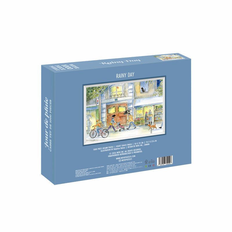 WEVE Puzzle: Rainy Day - 1000 Piece Puzzle