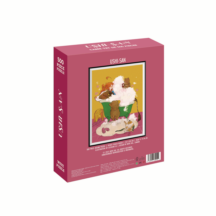 WEVE Puzzle: Ushi-San - 500 Piece Puzzle