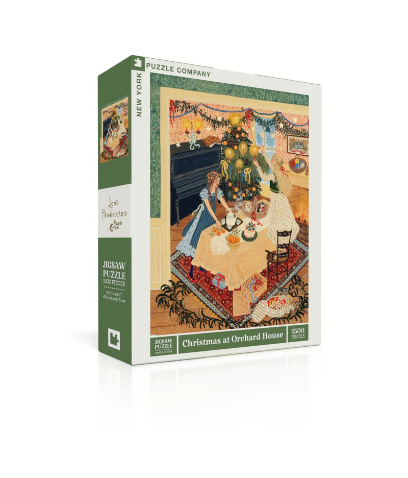 New York Puzzle - Christmas at Orchard House 1500 Piece Puzzle
