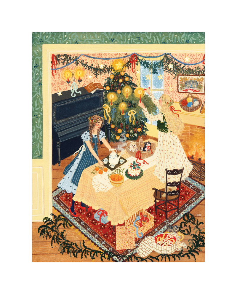 New York Puzzle - Christmas at Orchard House 1500 Piece Puzzle