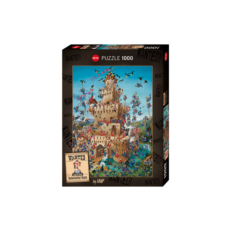 Heye Wanted! Safecracker Suzie, 1000 Pieces
