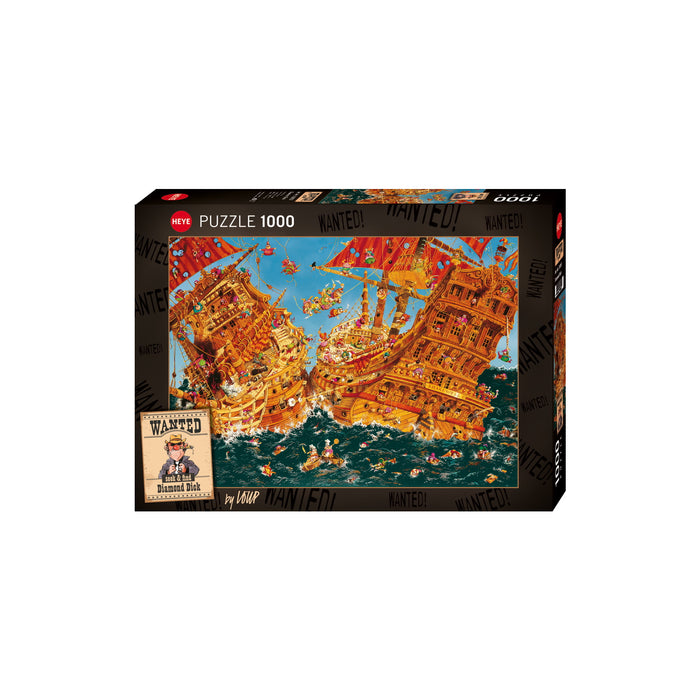 Heye Wanted! Diamond Dick, 1000 Pieces