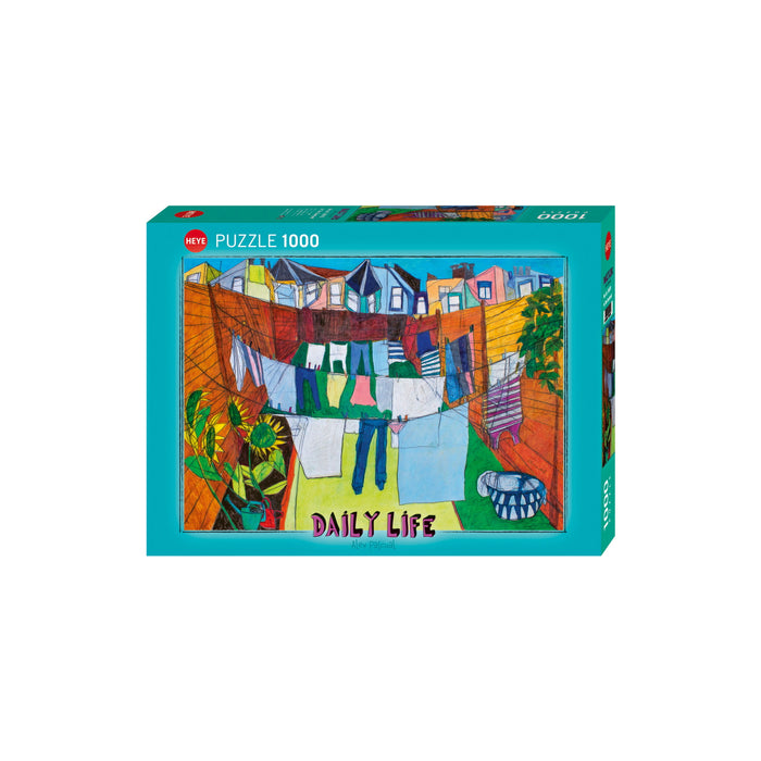 Heye Daily Life, In The Courtyard, 1000 Pieces