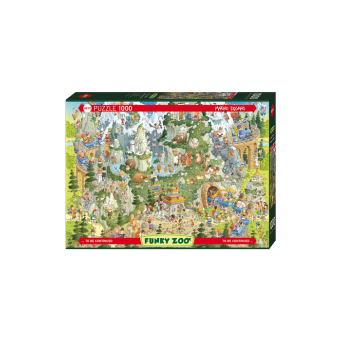 Heye Funky Zoo, Himalayan Habitat, 1000 Pieces