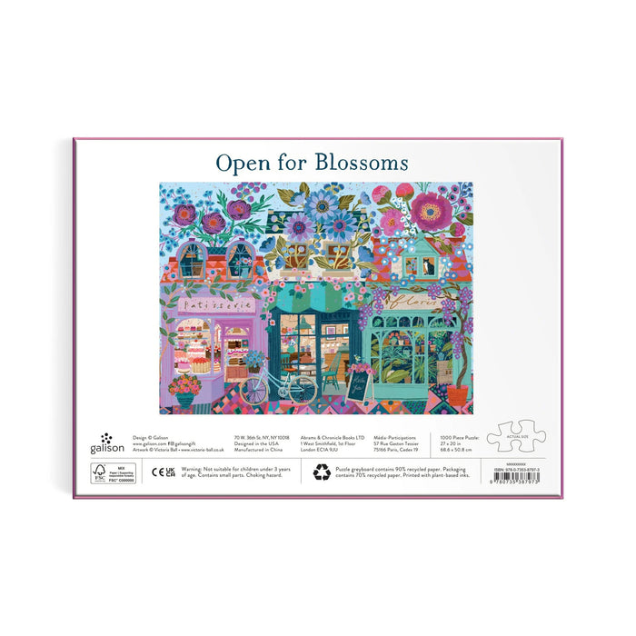Galison: Open For Blossoms 1000 Piece Puzzle