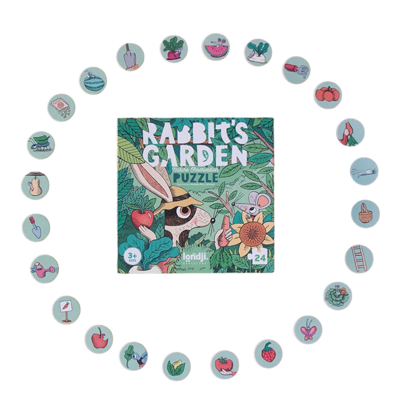 Londji Rabbit's Garden Puzzle