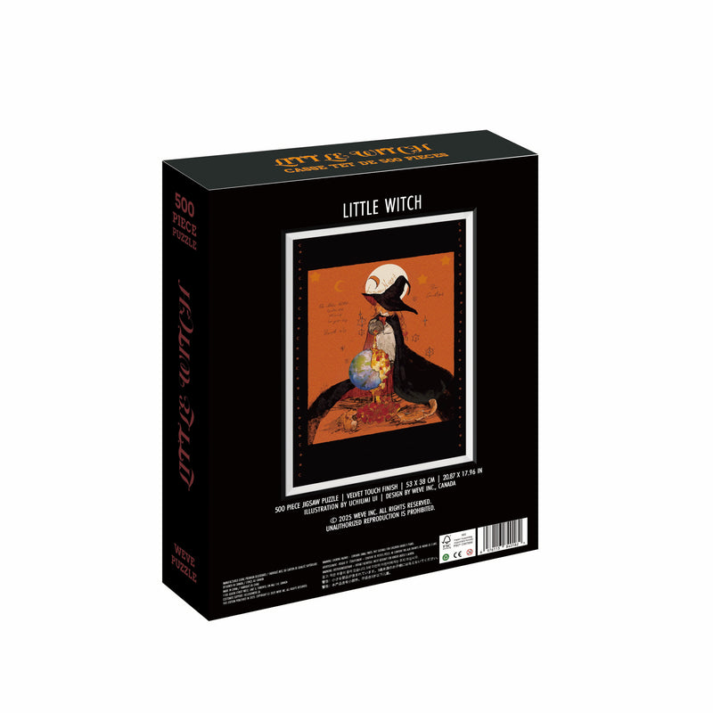 WEVE Puzzle: Little Witch - 500 Piece Puzzle