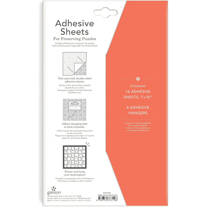 Galison - Adhesive Puzzle Sheets
