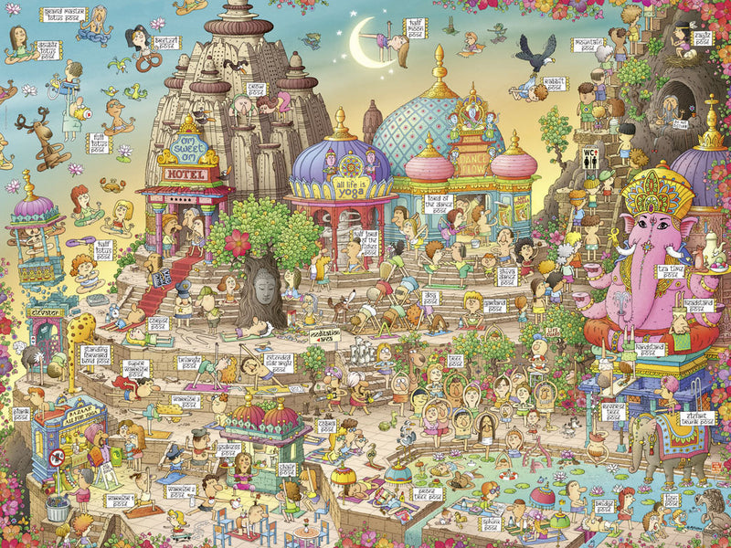 Heye Degano, Yogaland, 1500 Pieces