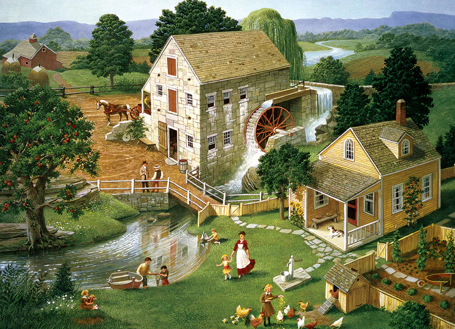 Cobble Hill Four Star Mill 1000 Piece Puzzle