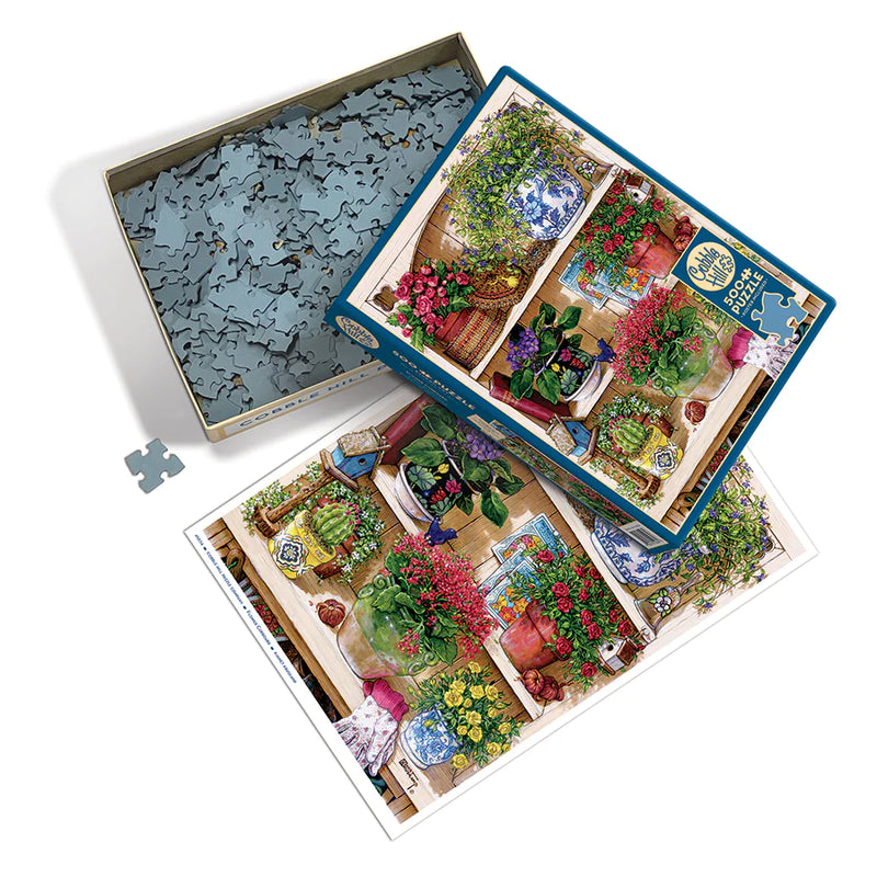 Cobble Hill: Flower Cupboard | 500 Piece Puzzle