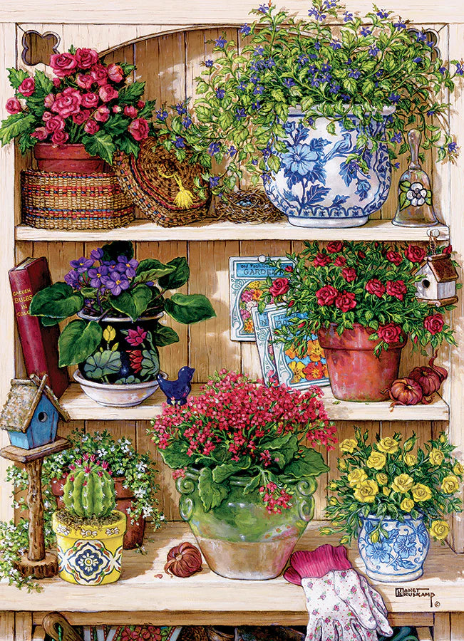 Cobble Hill: Flower Cupboard | 500 Piece Puzzle
