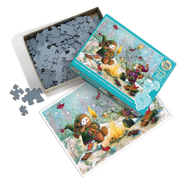 Cobble Hill S'more Fun Family 350 Pieces Puzzle