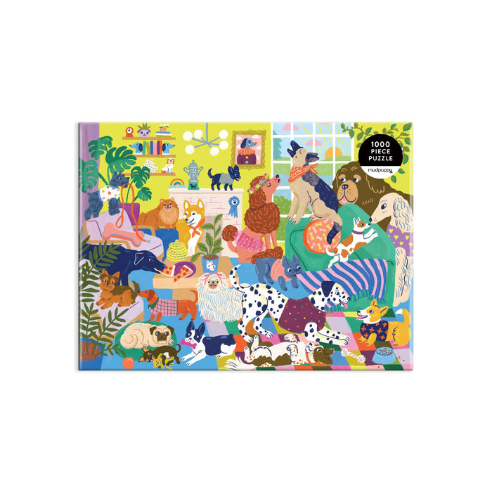 Mudpuppy: Good Dog Club 1000 Piece Family Puzzle