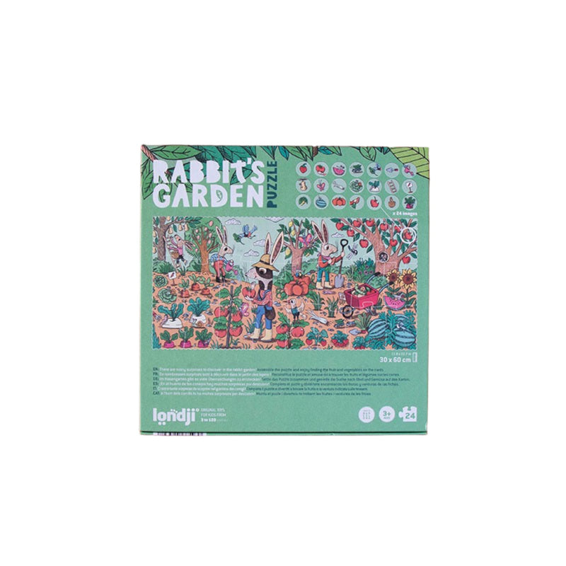 Londji Rabbit's Garden Puzzle