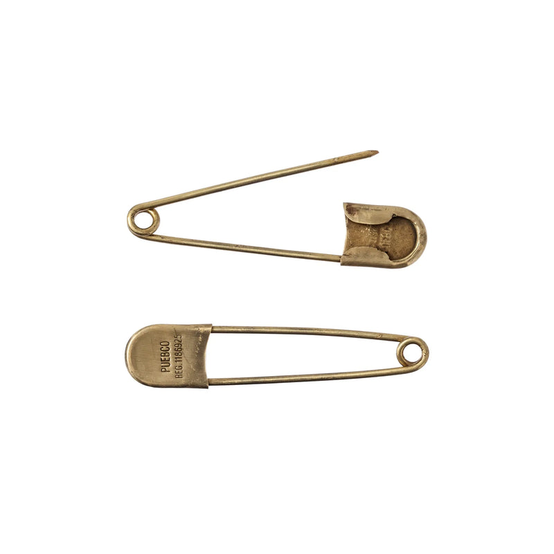 PUEBCO Brass Safety Pin
