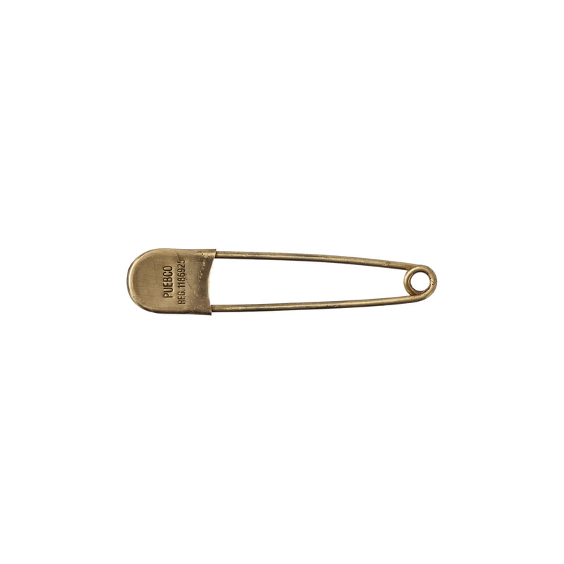 PUEBCO Brass Safety Pin