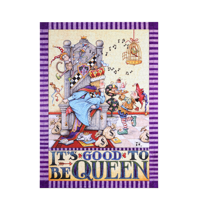 WEVE Puzzle: It's Good to be Queen - 1000 Piece Puzzle