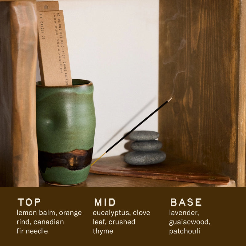 P.F. CANDLE CO. Incense Sticks No.36: Wild Herb Tonic
