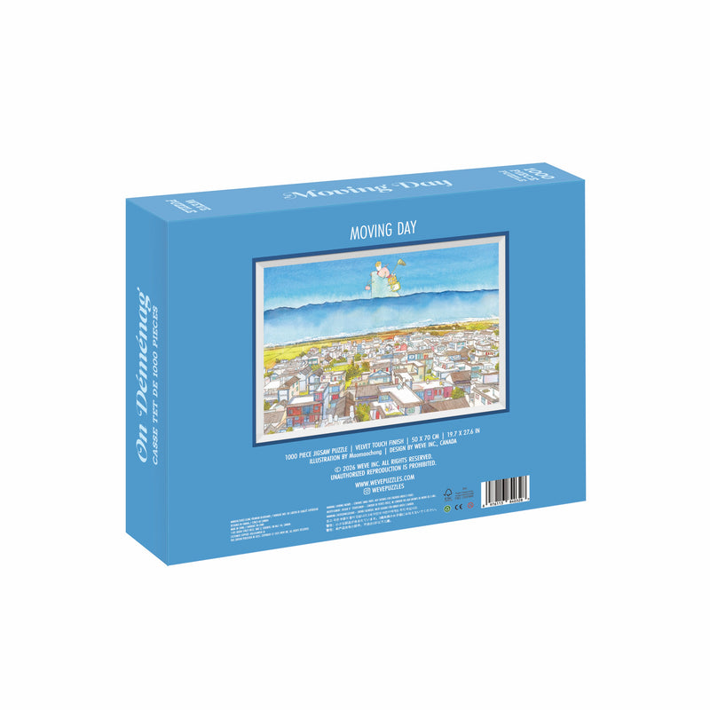 WEVE Puzzle: Moving Day - 1000 Piece Puzzle