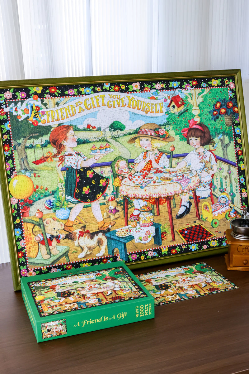 WEVE Puzzle: A Friend is a Gift - 1000 Piece Puzzle