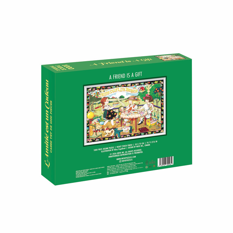 WEVE Puzzle: A Friend is a Gift - 1000 Piece Puzzle