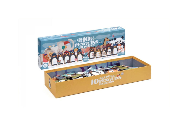 Londji - 10 Penguins Puzzle