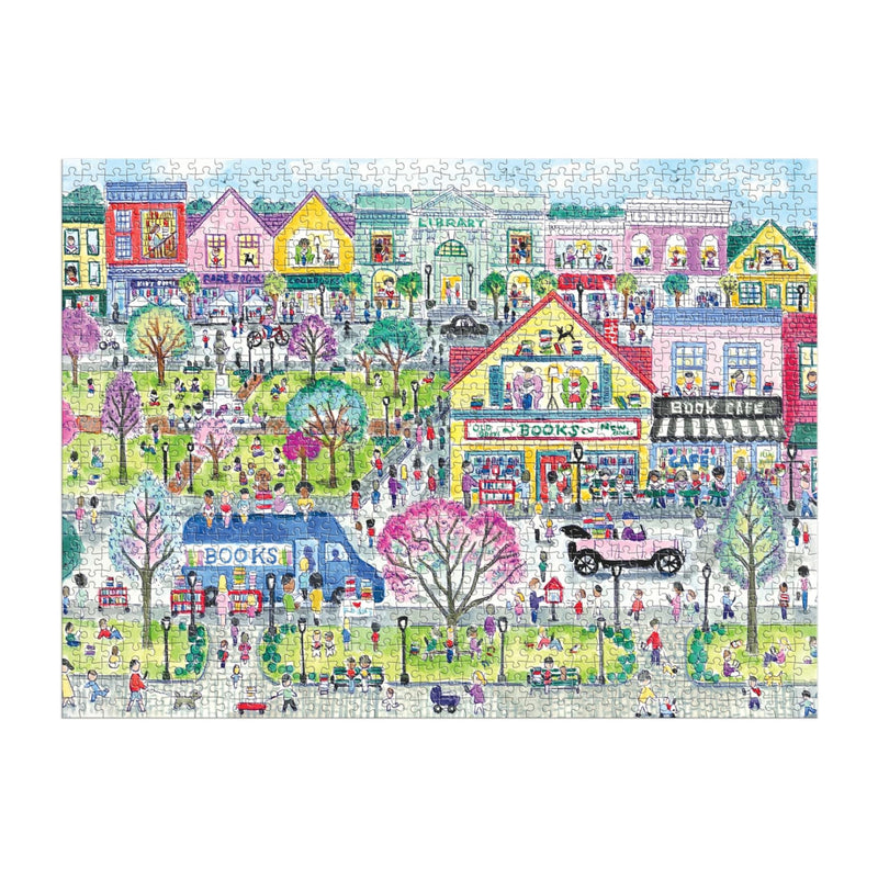 Galison: Book Townscape 1000 Piece Puzzle
