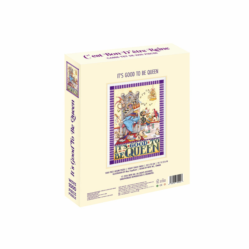 WEVE Puzzle: It's Good to be Queen - 1000 Piece Puzzle