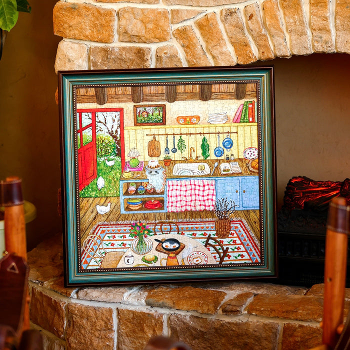 WEVE Puzzle: Cottage Kitchen - 500 Piece Puzzle
